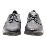 CLARKS Platform Shoes Black Leather Womens UK 4