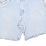 WRANGLER Mens Light Blue Denim Shorts L W36 Casual Cotton Blend Summer