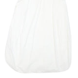 ZARA Womens White Sleeveless Shirt Collared Top M Lightweight Casual
