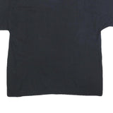 ACDC Mens Black Graphic T-Shirt L Short Sleeve Crew Neck Band Logo Retro