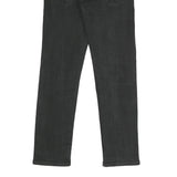 LEVI'S 511 Big E Mens Slim Black Denim Raw Jeans W30 L30 Classic Zip