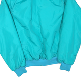 COLUMBIA Womens Blue & Pink Jacket M Polyester Blend Plain Zip Comfortable