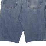 WRANGLER Mens Denim Shorts Blue XL W34 Classic Fit Cotton Blend Casual
