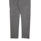 LEVI'S 510 Mens Jeans Grey Slim Skinny Denim Medium W34 L30 Cotton Blend Zip