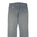 LEVI'S 501 Mens Jeans Blue Regular Straight Denim Rinse W32 L30 Classic Button