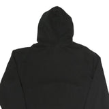 PUMA Womens Black Pullover Hoodie M Cotton Blend Casual Logo Sweatshirt