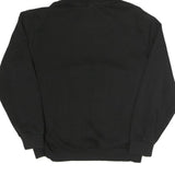 PUMA Womens Black Pullover Hoodie M Cotton Blend Casual Logo Sweatshirt