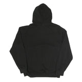 PUMA Womens Black Pullover Hoodie M Cotton Blend Casual Logo Sweatshirt