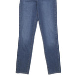 LEVI'S 721 High Rise Skinny Womens Jeans Blue Slim Skinny Denim W24 L27 Stretch