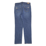 LEVI'S 512 Bootcut Womens Jeans Blue Cotton Blend Regular W32 L32 Stylish Rivets