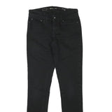 LEVI'S Womens Black Slim Skinny Denim Jeans W25 L29 Stretch Cotton Blend