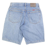 WRANGLER Mens Denim Blue Casual Shorts L W32 Cotton Blend Comfortable Fit