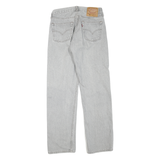 LEVI'S Womens 501 Regular Fit Straight Jeans Light Denim W30 L30 Classic Cotton