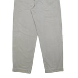POLO RALPH LAUREN Mens Cotton Grey Relaxed Straight Trousers W30 L32 Classic