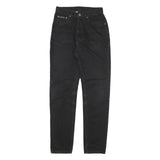 CALVIN KLEIN JEANS Womens Black Regular Straight Denim Medium W26 L30 Stylish