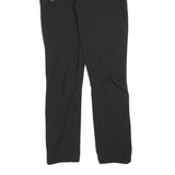 REGATTA Womens Black Slim Zip Polyester Blend Trousers W26 L32 Lightweight