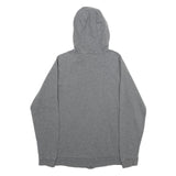 UNDER ARMOUR Mens Grey Full Zip Hoodie S Cotton Blend Casual Sportswear