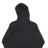 CHAMPION Mens Black Hoodie S Cotton Blend Pullover Lightweight Drawstring