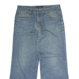 ICEKEKI JEAN Mens Jeans Blue Regular Wide-Leg Denim Medium W32 L27 Classic