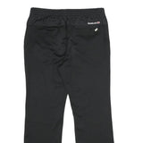 REEBOK Mens Joggers Black XL W34 L30 Regular Fit Straight Leg Sports Leisurewear