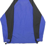 SALEWA Mens Blue & Black Outdoor Jacket M Polyamide Plain Zip Hooded
