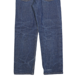 LEVI'S 501 Mens Blue Regular Straight Denim Stone Wash W31 L26 Classic Jeans