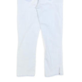 TOMMY HILFIGER Womens Jeans White Slim Straight Denim Raw W26 L24 Stylish