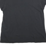 LEVI'S Womens Black Graphic T-Shirt L Short Sleeve Crew Neck Cotton Blend
