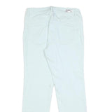 JUICY COUTURE Womens Cotton Blend White Slim Skinny Trousers W26 L26 Casual