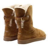 KOOLABURRA Snow Boots Brown Synthetic Womens UK 9