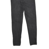 LEVI'S 710 Super Skinny Womens Jeans Black Slim Skinny Denim Raw W26 L30