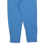 MAIER Womens Blue Slim Straight Trousers W32 L25 Lightweight Outdoor Zip Pockets