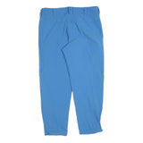 MAIER Womens Blue Slim Straight Trousers W32 L25 Lightweight Outdoor Zip Pockets