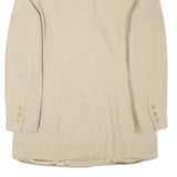 ESCADA Womens Beige Wool Double Breasted Jacket M Woven Classic Elegant