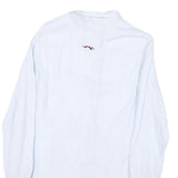 TOMMY HILFIGER Mens White Cotton Blend Shirt XS Classic Button-Down Collar