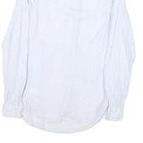 TOMMY HILFIGER Mens White Cotton Blend Shirt XS Classic Button-Down Collar