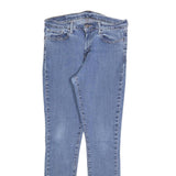 LEVI'S Womens Slim Blue Denim Light Jeans W31 L30 Zip Cotton Blend