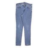 LEVI'S Womens Slim Blue Denim Light Jeans W31 L30 Zip Cotton Blend