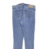 LEVI'S Womens Slim Blue Denim Light Jeans W31 L30 Zip Cotton Blend