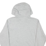 CHAMPION Mens Grey Zip Hoodie M Classic Logo Cotton Blend Casual Wear
