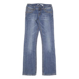 TIN HAUL Womens Slim Blue Denim Slim Jeans W28 L33 Stylish Stretch Cotton