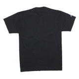 RUSSELL ATHLETIC Mens Black Ironbirds Graphic T-Shirt M Short Sleeve Crew Neck