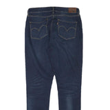 LEVI'S Womens Jeans Blue Slim Skinny Denim Medium W30 L30 Stylish Stretch