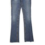 TRUE RELIGION Womens Jeans Blue Regular Skinny Denim Medium W26 L31 Zip