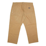 DICKIES Mens Regular Fit Beige Denim W38 L28 Workwear Zip Closure Jeans