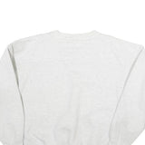 GALT Mens White Florida State Crew Neck L Cotton University Sweatshirt