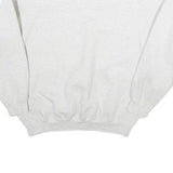 GALT Mens White Florida State Crew Neck L Cotton University Sweatshirt