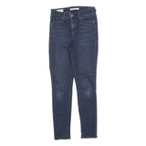 LEVI'S 721 Womens Jeans Blue Slim Skinny Denim Medium W26 L27 Stretch