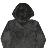 HELLY HANSEN Womens Black & Pink Hooded Zip Fleece Jacket XS Polyester Blend