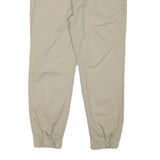 LEVI'S Mens Cotton Blend Beige Relaxed Tapered Trousers W36 L26 Casual Zip